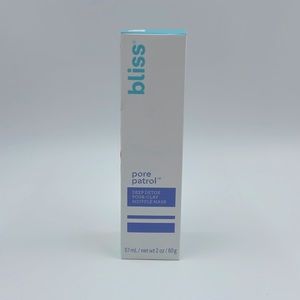 Bliss Pore Patrol Deep Detox Four-Clay Soufflé Mask (NWT)